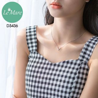 Dây chuyền chữ V đính đá D3436