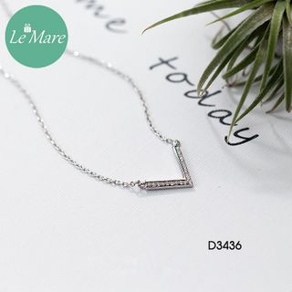 Dây chuyền chữ V đính đá D3436