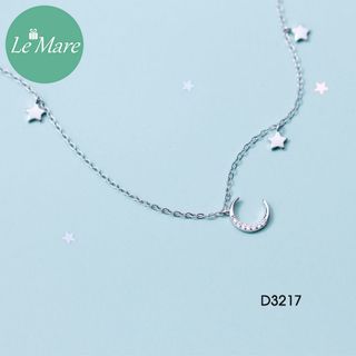 Dây chuyền Choker Trăng thu D3217