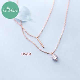 Dây chuyền bạc D5204