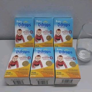 Vitamin D - BABY D-DROPS VITAMIN D3 - VITAMIN D CHO TRE - VITAMIN - HAPPY KISS
