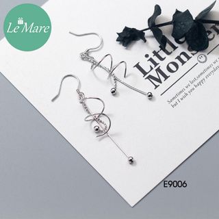 Khuyên tai thả lò xo E9006