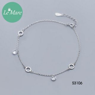 Lắc chân bạc S3106