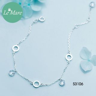 Lắc chân bạc S3106