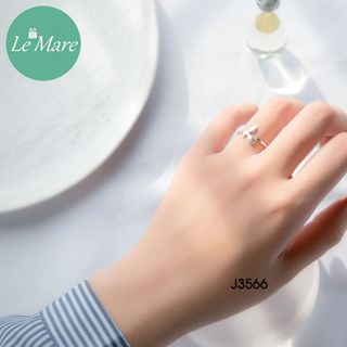Nhẫn mở Lá non J3566