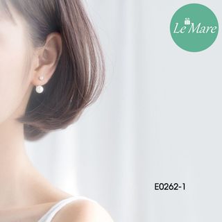 Khuyên vòng ngọc trai E0262-1
