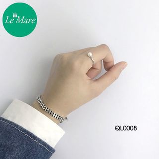 Nhẫn Mặt Ngọc Trai QL0008