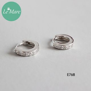 Khuyên vòng nhỏ đính đá E768