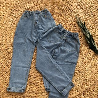 Quan baggy jean thiết kế sau chun