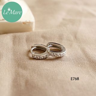 Khuyên vòng nhỏ đính đá E768