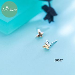 Khuyên tai Bướm kép E8887