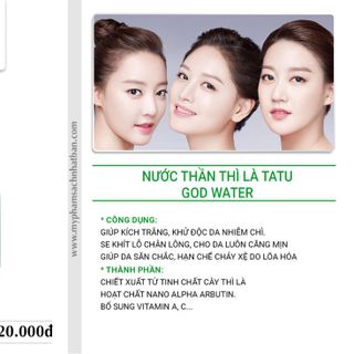 NƯỚC THẦN TATU LUXURY NHẬT BẢN