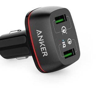 Sạc ô tô Anker 2 cổng 42w Quick Charge 30 - PowerDrive 2 42w QC 30 - A2224