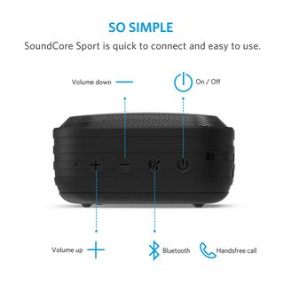 Loa Bluetooth Anker SoundCore Sport - chống nước - A3182