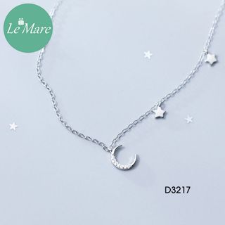 Dây chuyền Choker Trăng thu D3217