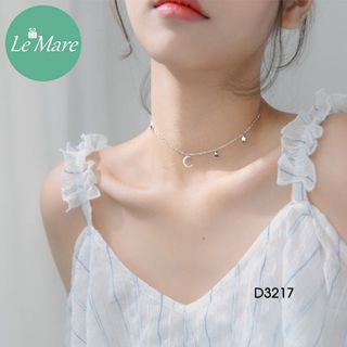 Dây chuyền Choker Trăng thu D3217