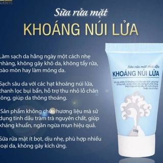 NARGUERITE Sữa rửa mặt khoáng núi lửa giá sỉ