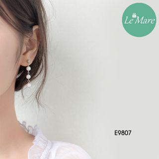 Khuyên thả ngọc trai E9807
