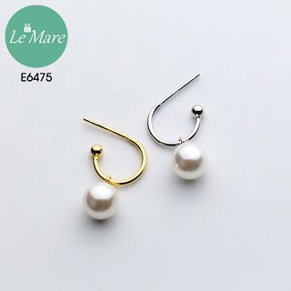 Khuyên tai móc ngọc trai E6475