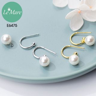 Khuyên tai móc ngọc trai E6475