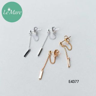 Khuyên dây kép thanh thả E4377