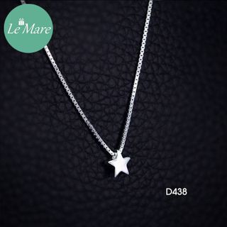 Dây chuyền mặt sao dây hộp D438-1919S