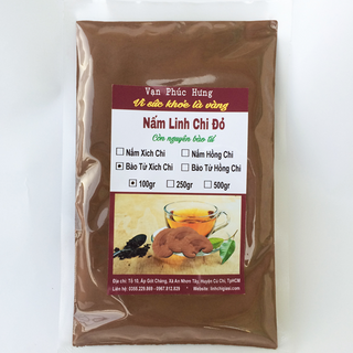 Bào từ nấm linh chi 100gram - Xích Chi