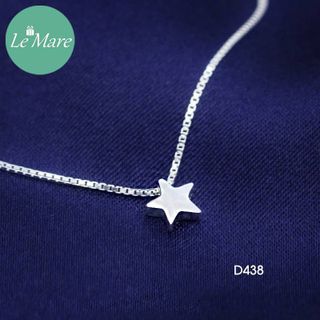 Dây chuyền mặt sao dây hộp D438-1919S