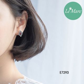 Khuyên tai bạc Thái giọt lệ E7293