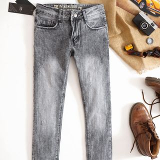 JEANS NAM CÀO MÀU XÁM