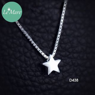 Dây chuyền mặt sao dây hộp D438-1919S