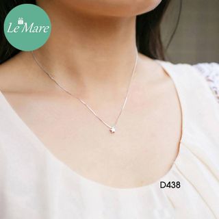 Dây chuyền mặt sao dây hộp D438-1919S