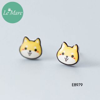 Khuyên tai Animal Cún vàng E8979