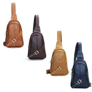 Túi đeo chéo CNT Unisex MQ20 sành điệu Đen