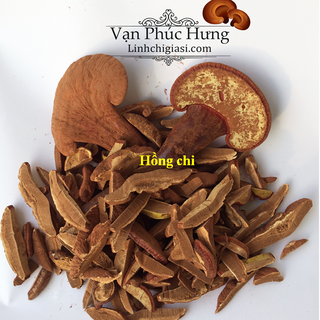 Nấm linh chi thái lát 250gr - Hồng Chi
