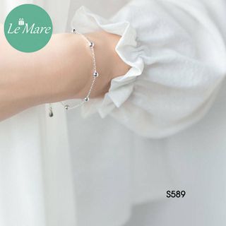 Lắc tay bi bạc S589