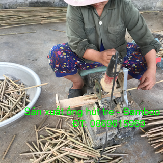Bán sỉ ống hút tre loại B sử dụng trong quán cafe quán nước - Nhà sản xuất
