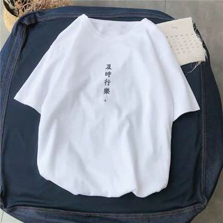 Áo thun unisex tay lỡ