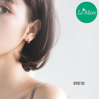 Khuyên tai Lục giác đính đá E9210