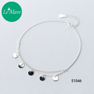 Lắc chân 5 nốt bạc S1546