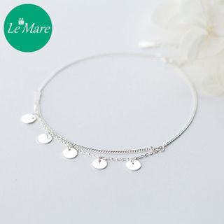 Lắc chân 5 nốt bạc S1546
