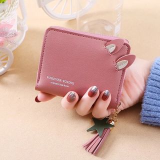 Ví bóp da nữ nhỏ cầm tay tai thỏ siêu xinh