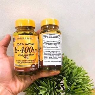 ••• VITAMIN E ••• Holland Barrett - Anh quốc
 100 thiên nhiên - VITAMIN E ANH - HAPPY KISS