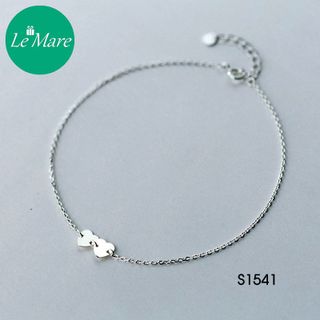 Lắc chân Trái tim đôi S1541