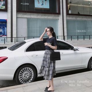 Sét áo phông mix chân váy