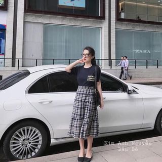 Sét áo phông mix chân váy
