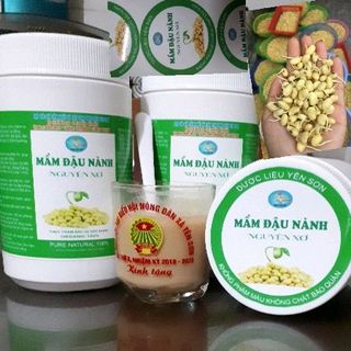 mầm đậu nành nguyên xơ