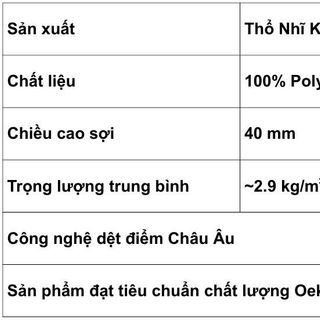 Thảm lông xù trải sàn E0006
