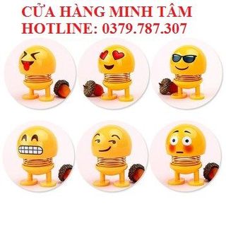 Siêu KM 12k Thú Nhún Emojji con lắc lò xo -Siêu Vui Emoji Có video thật Giao ngẫu nhiên k trùng mẫu khách nhé