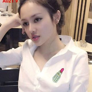 áo sơ mi trắng nữ